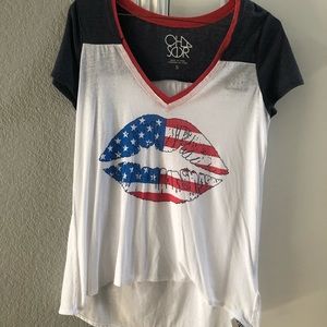 tee shirt perfect for the 4th!